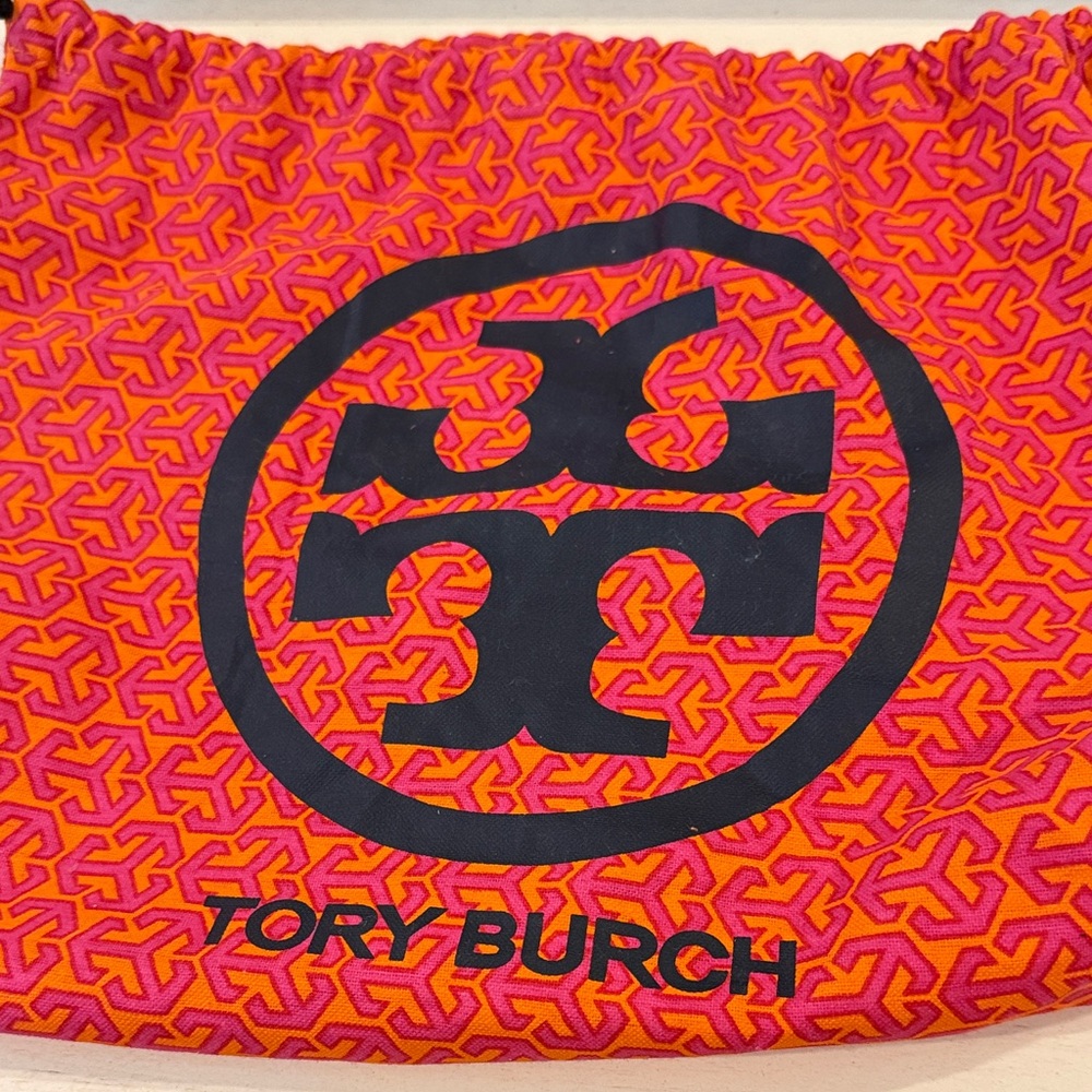 Tory Burch Gold Chain Leather Crossbody Bag - Picture 5 of 5